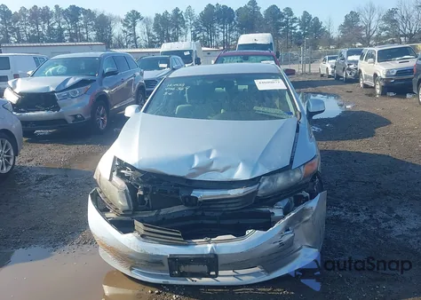 2012 Honda Civic Lx from USA, damaged, VIN 19XFB2F58CE065435